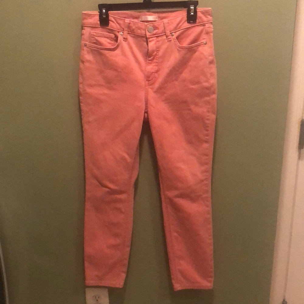LC Lauren Conrad Women's Pink Jeans 8